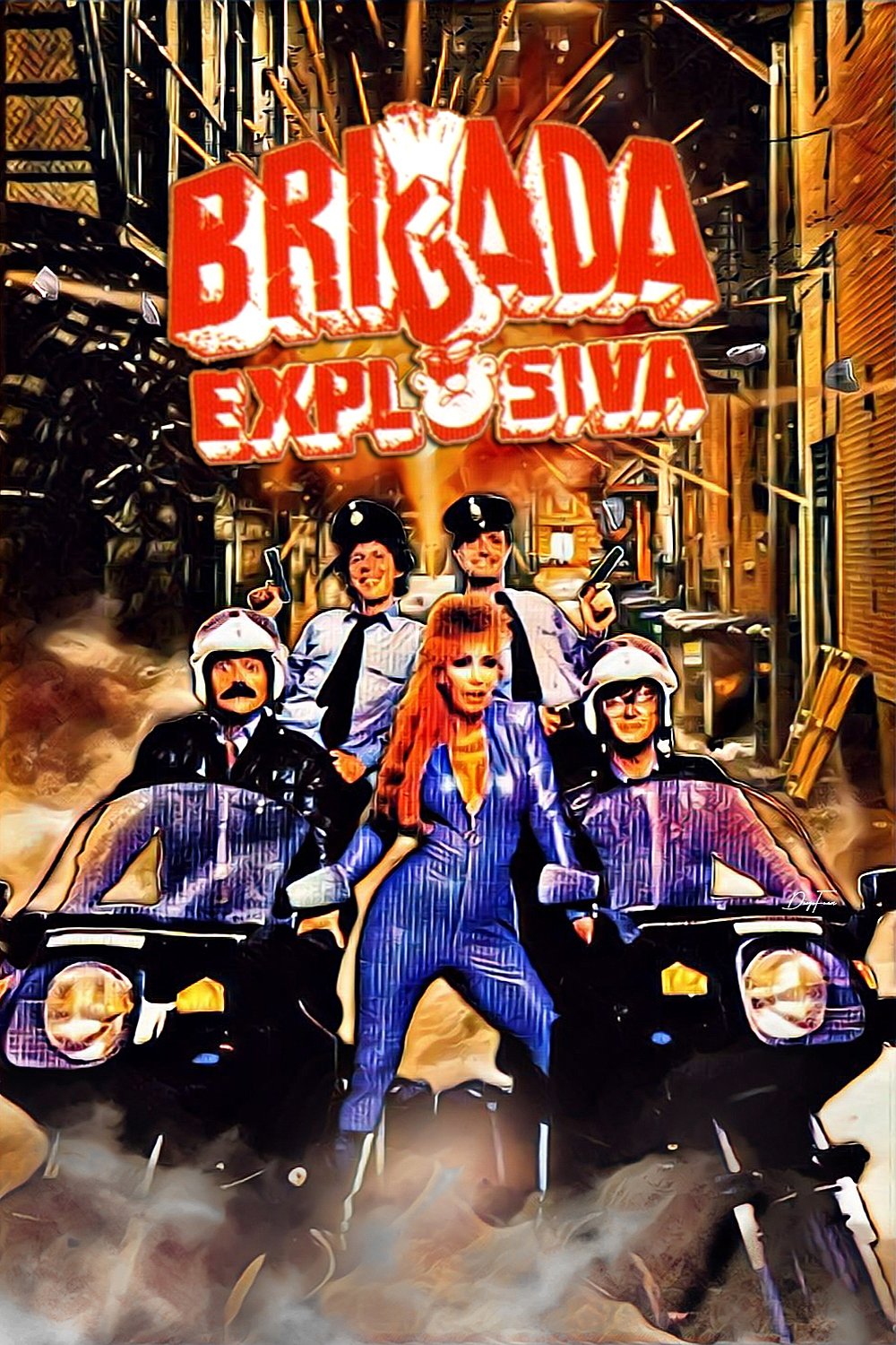 Explosive Brigade poster