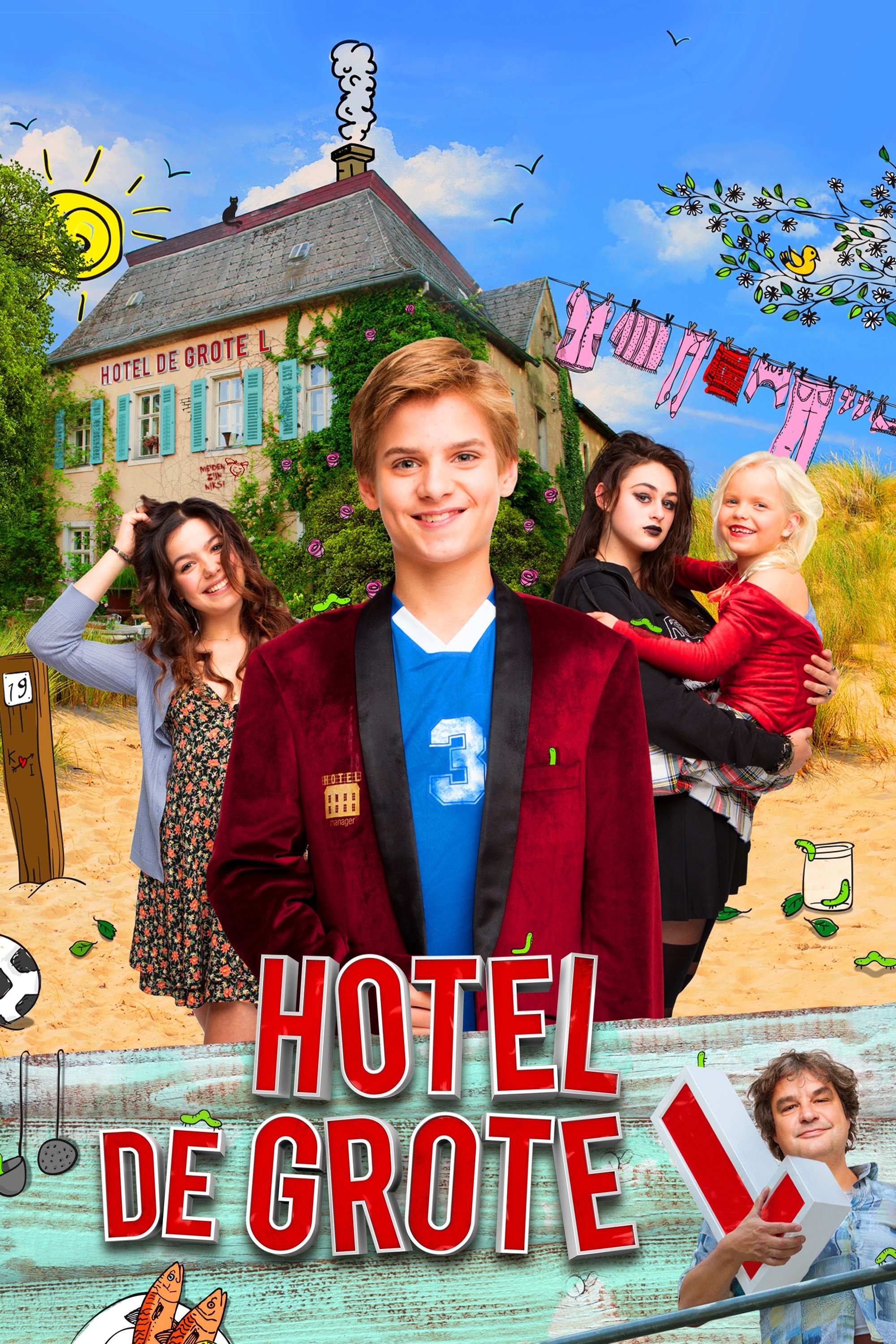 Hotel de Grote L poster