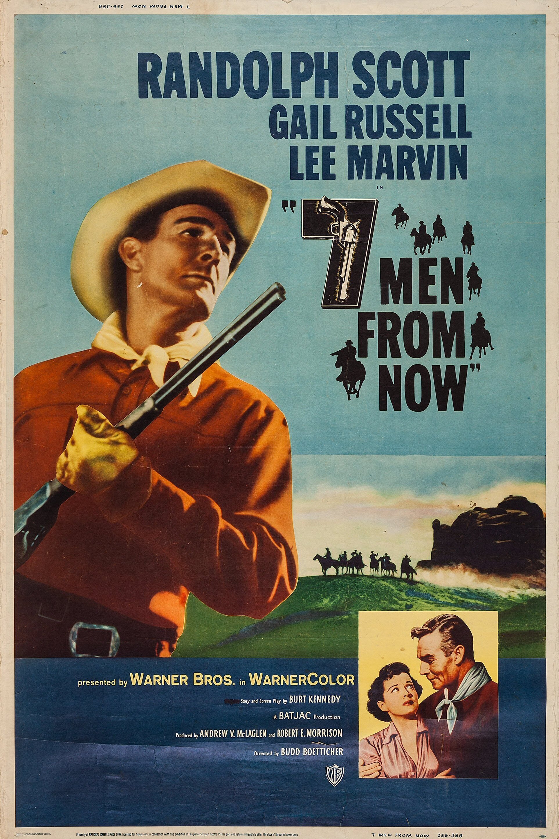 Seven Men from Now poster