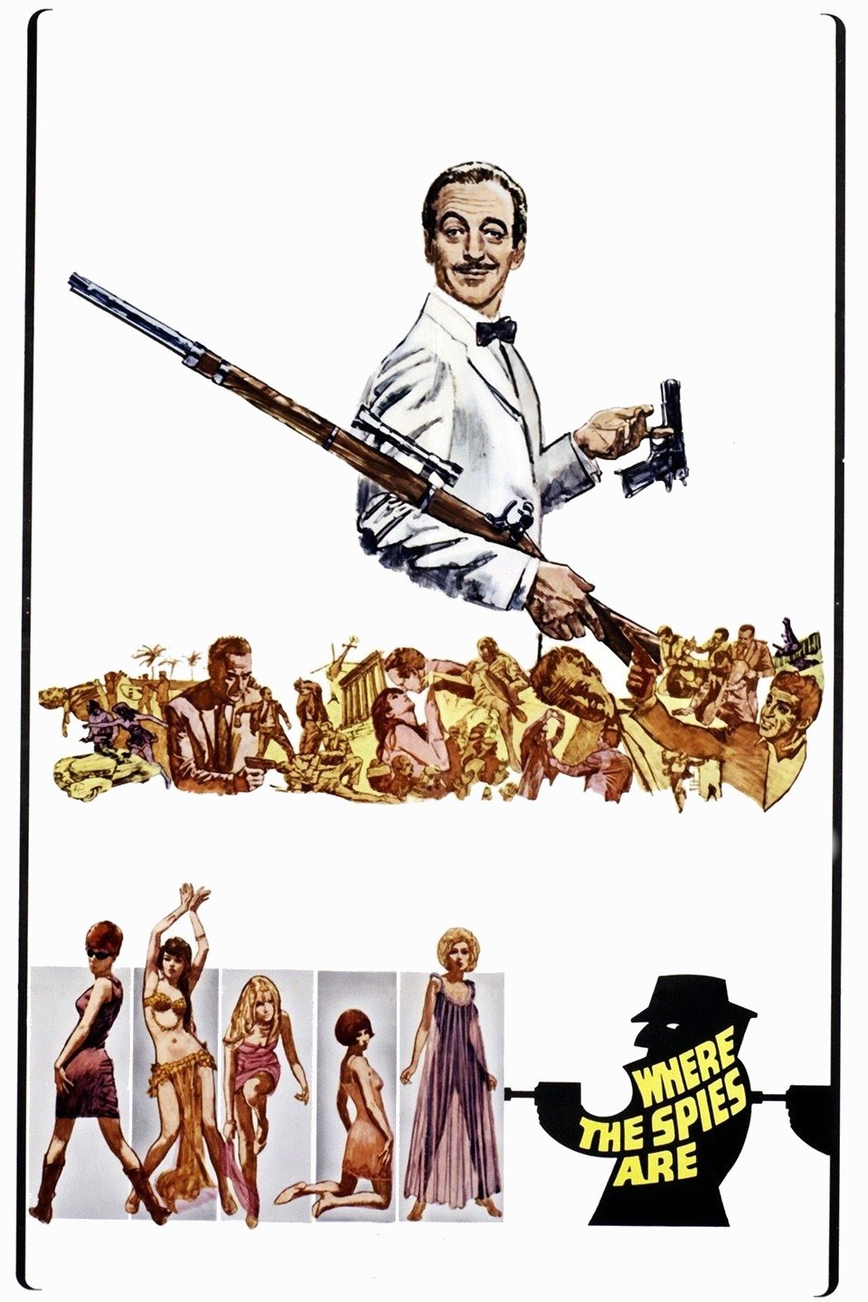 Where the Spies Are poster
